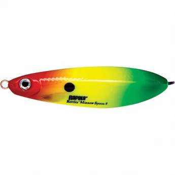 Блесна-незацепляйка с шумовой камерой RAPALA Rattlin RMSR08-RYGR